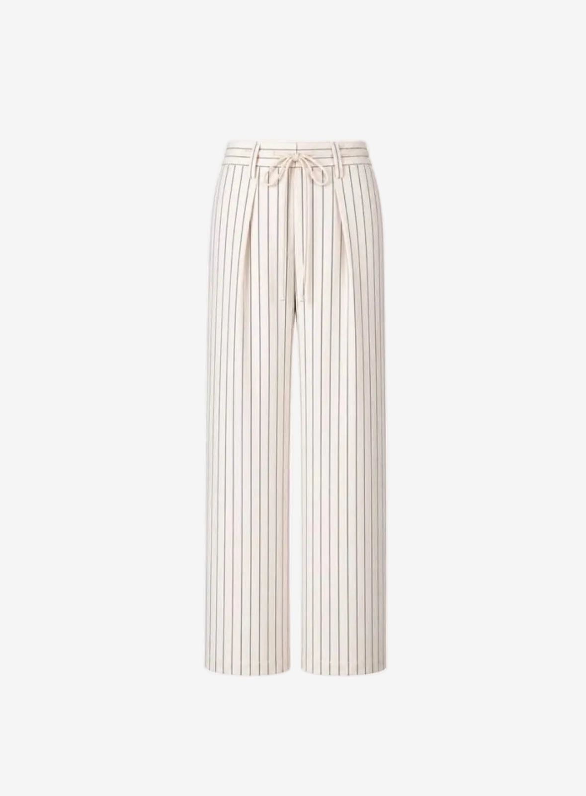 Striped pants on a white background