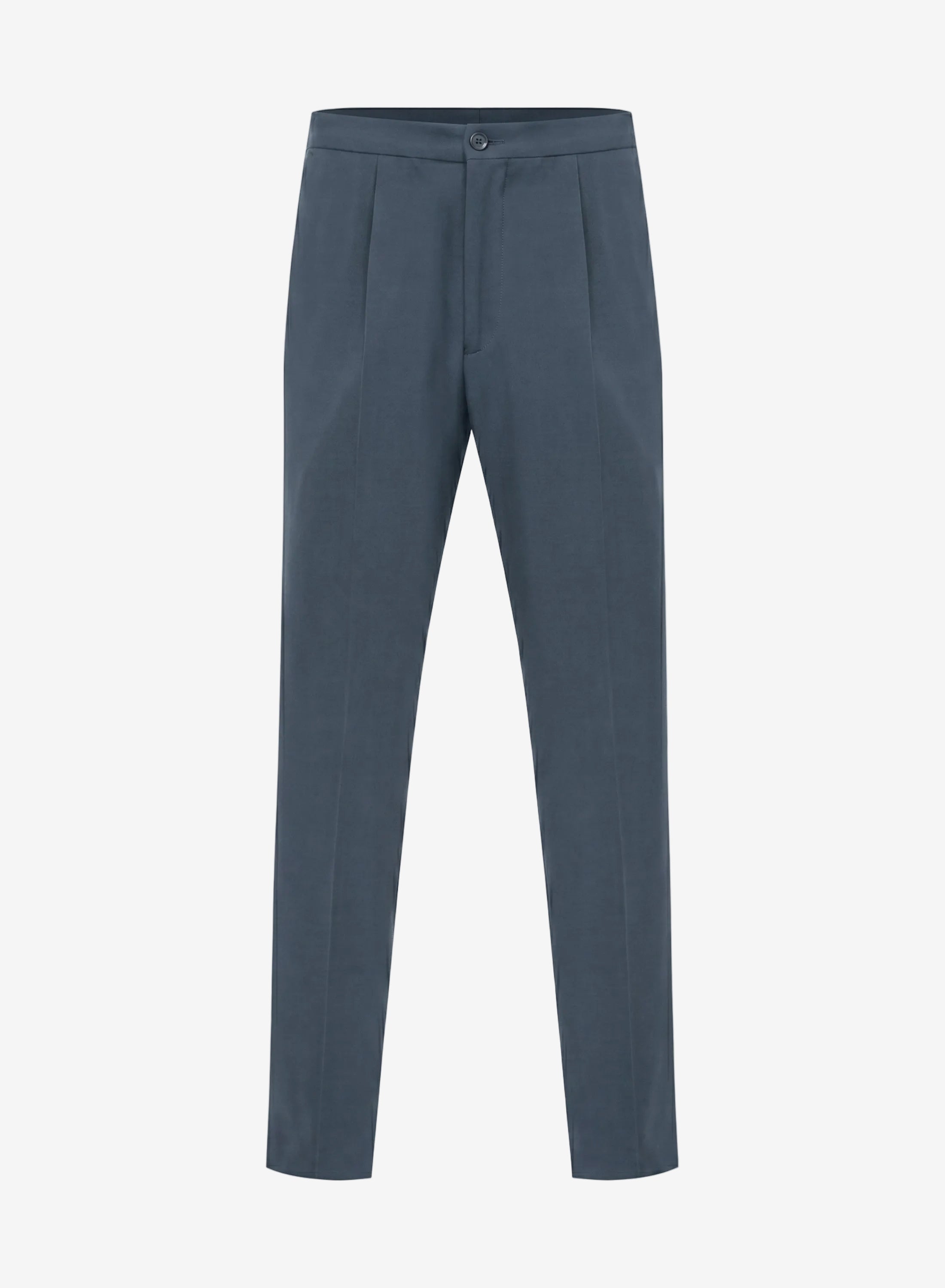 Blue pants on a white background