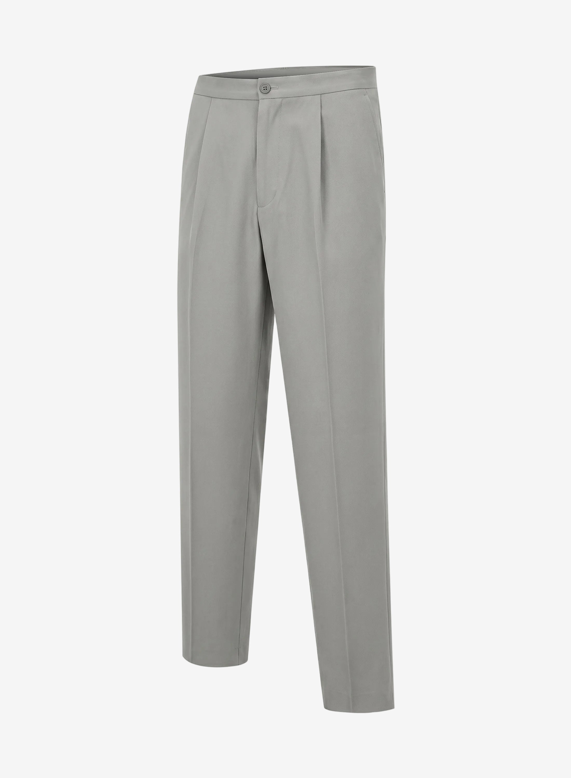 Gray pants on a white background