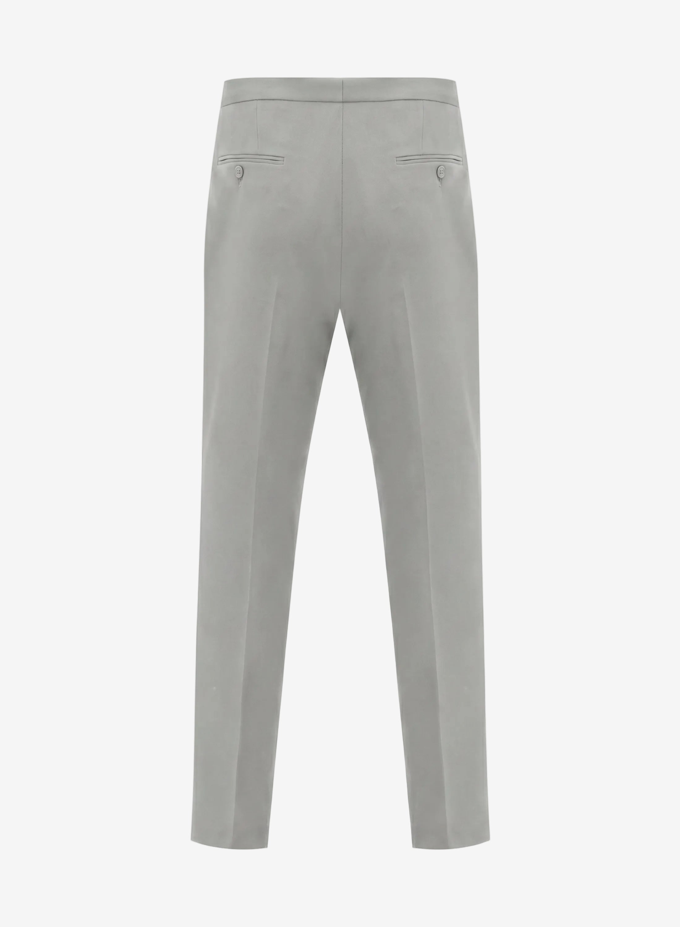 Gray pants on a white background