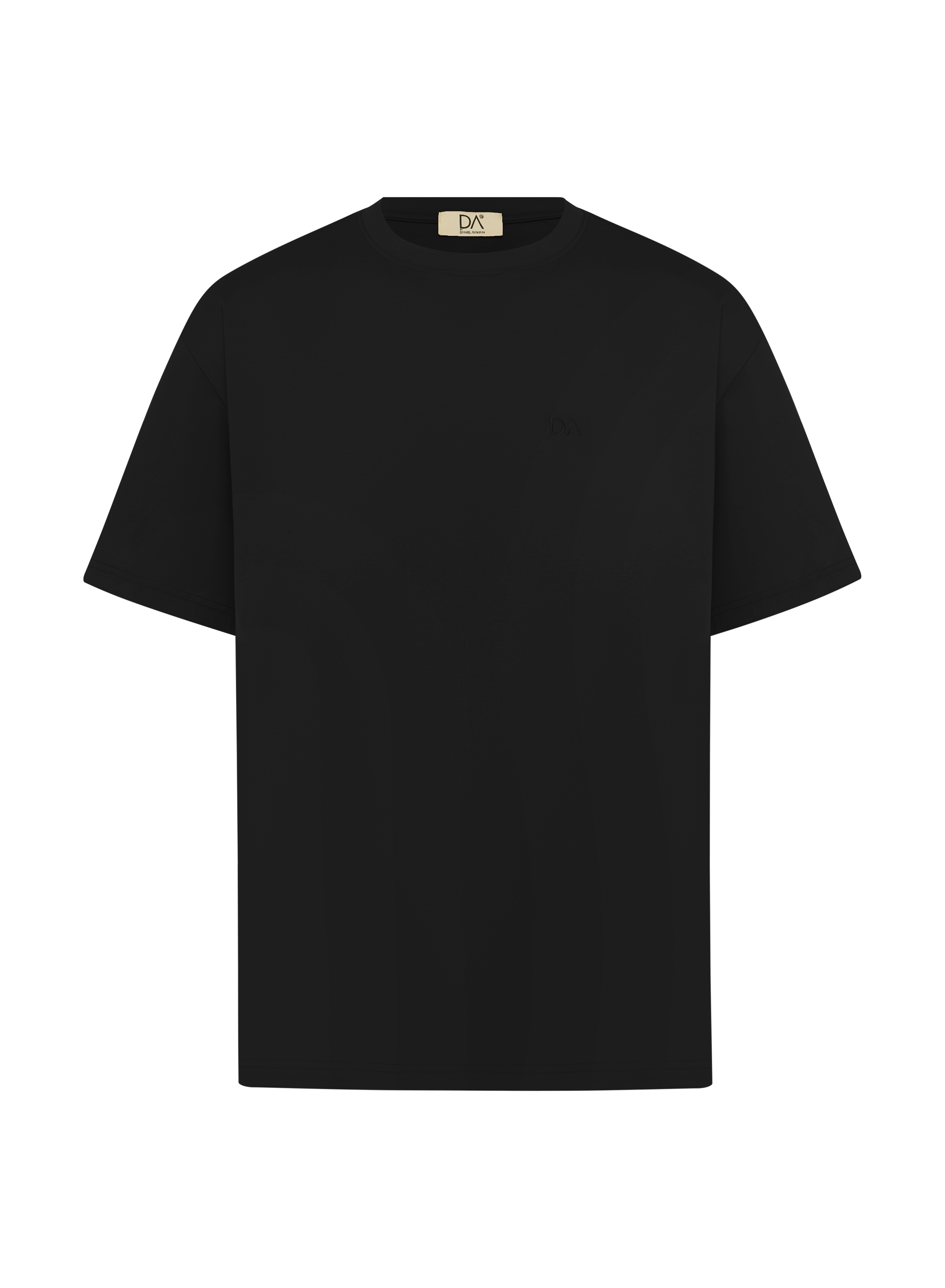 DA Pima Core Tee Black (Unisex)-thumbmail-1