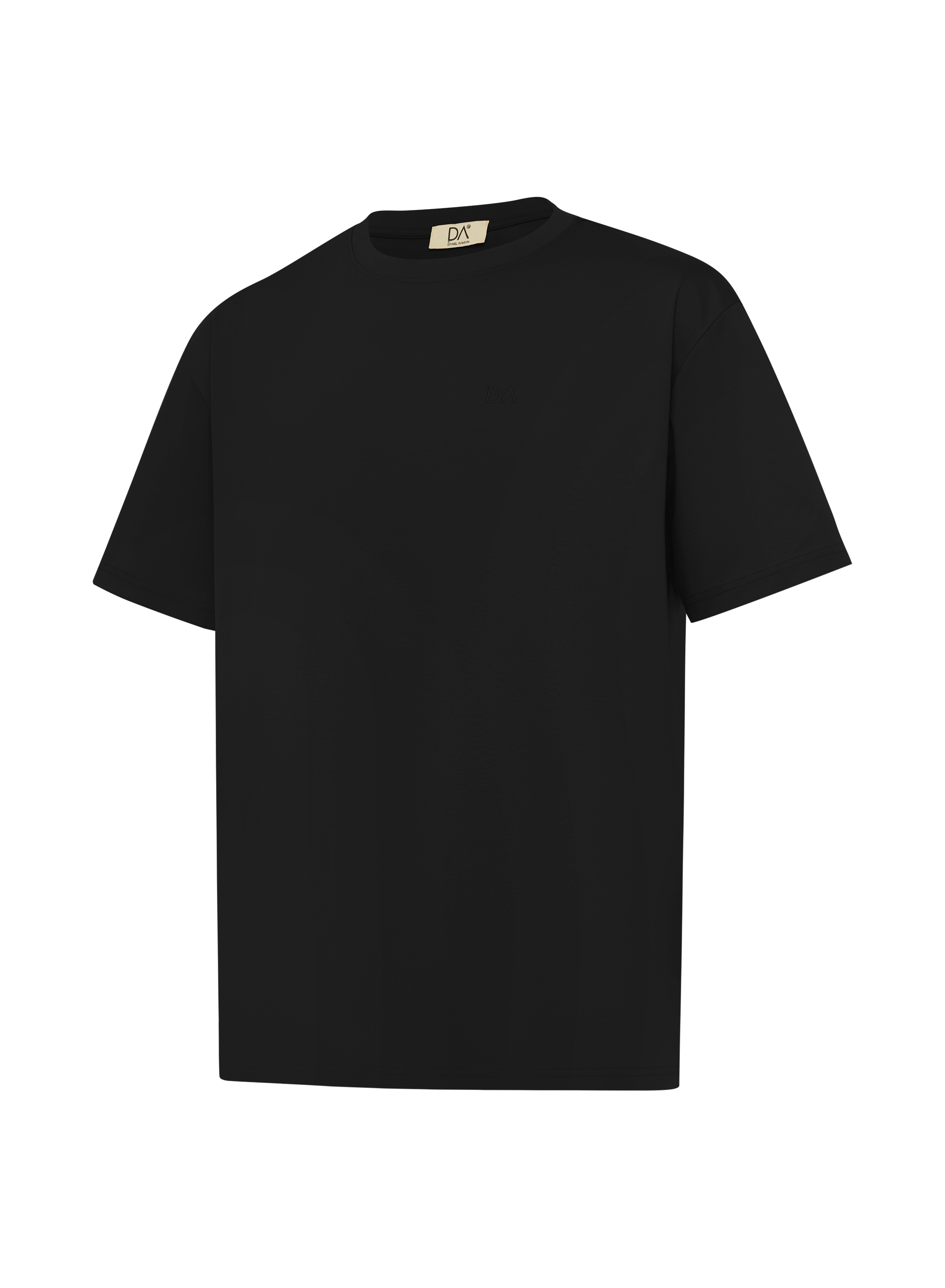 DA Pima Core Tee Black (Unisex)-thumbmail-2