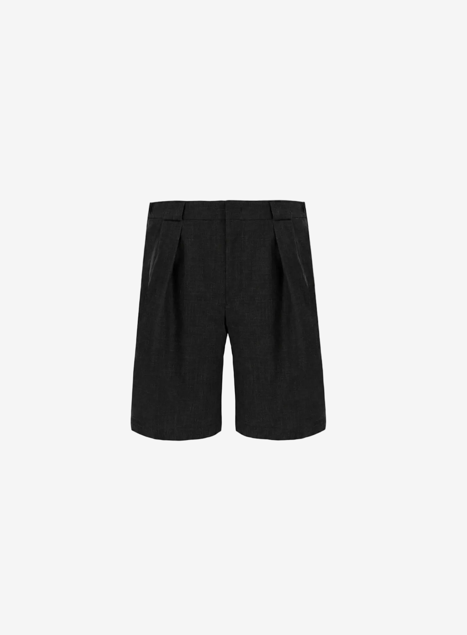 Noir Double Pleat Tailored Short-thumbmail-2