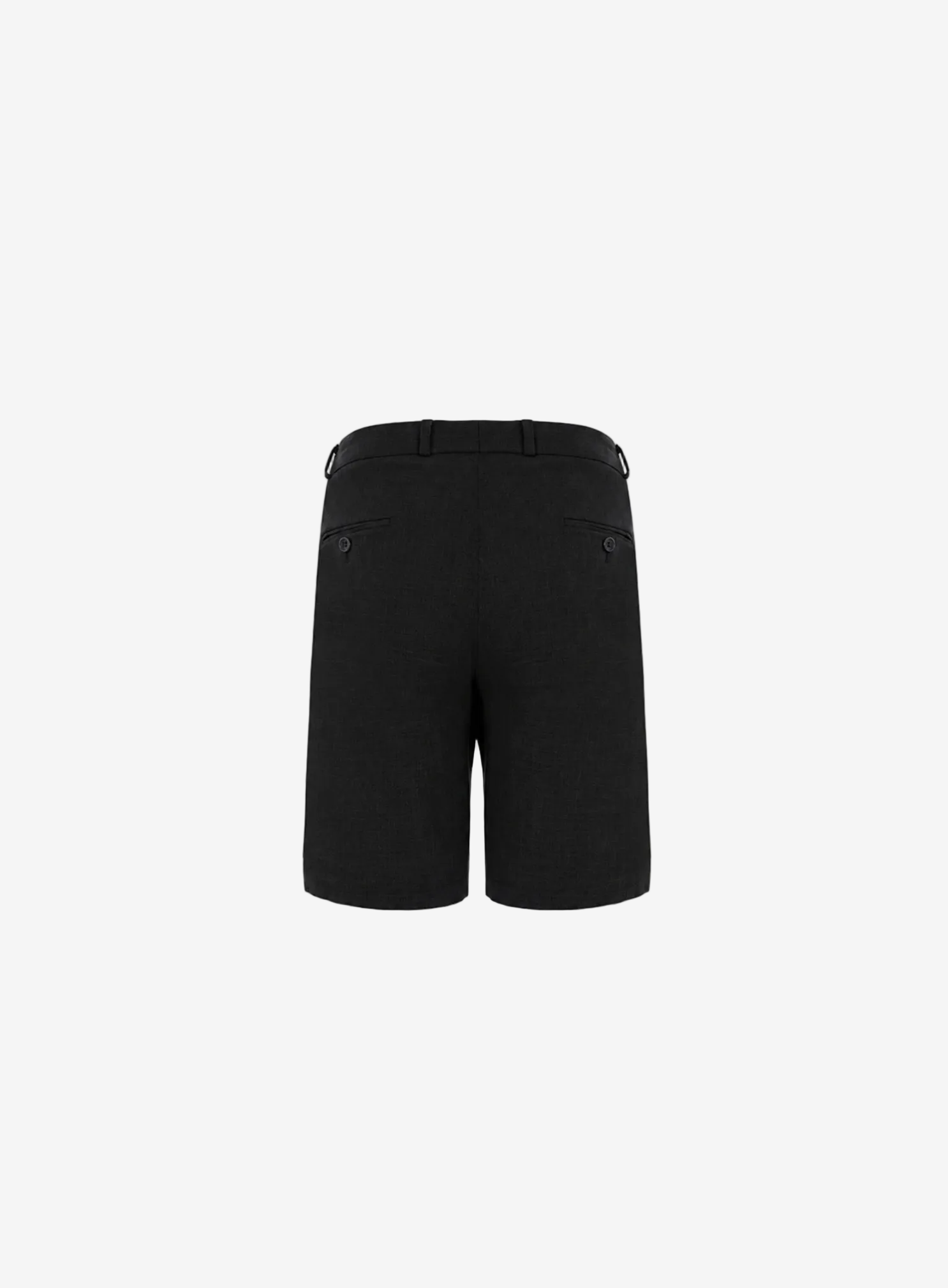 Noir Double Pleat Tailored Short-thumbmail-3