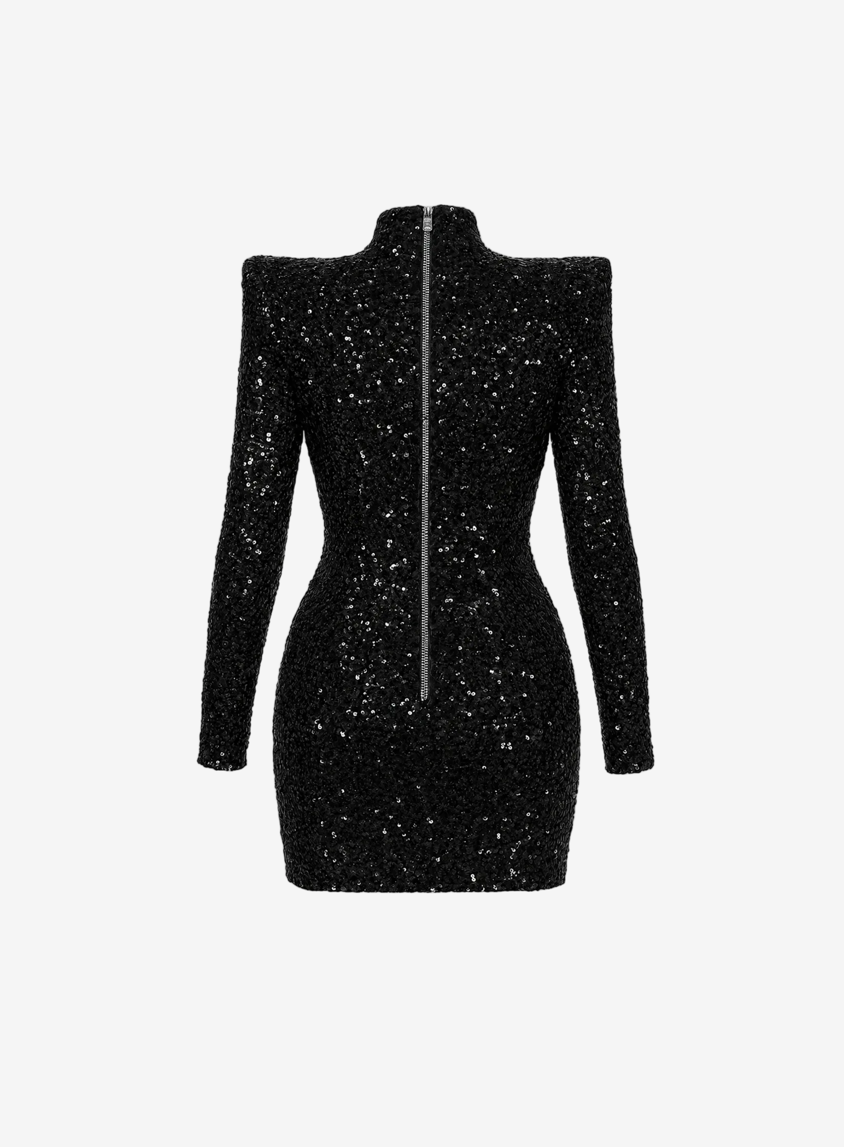 The Monaco Sequin Mini Dress-thumbmail-2