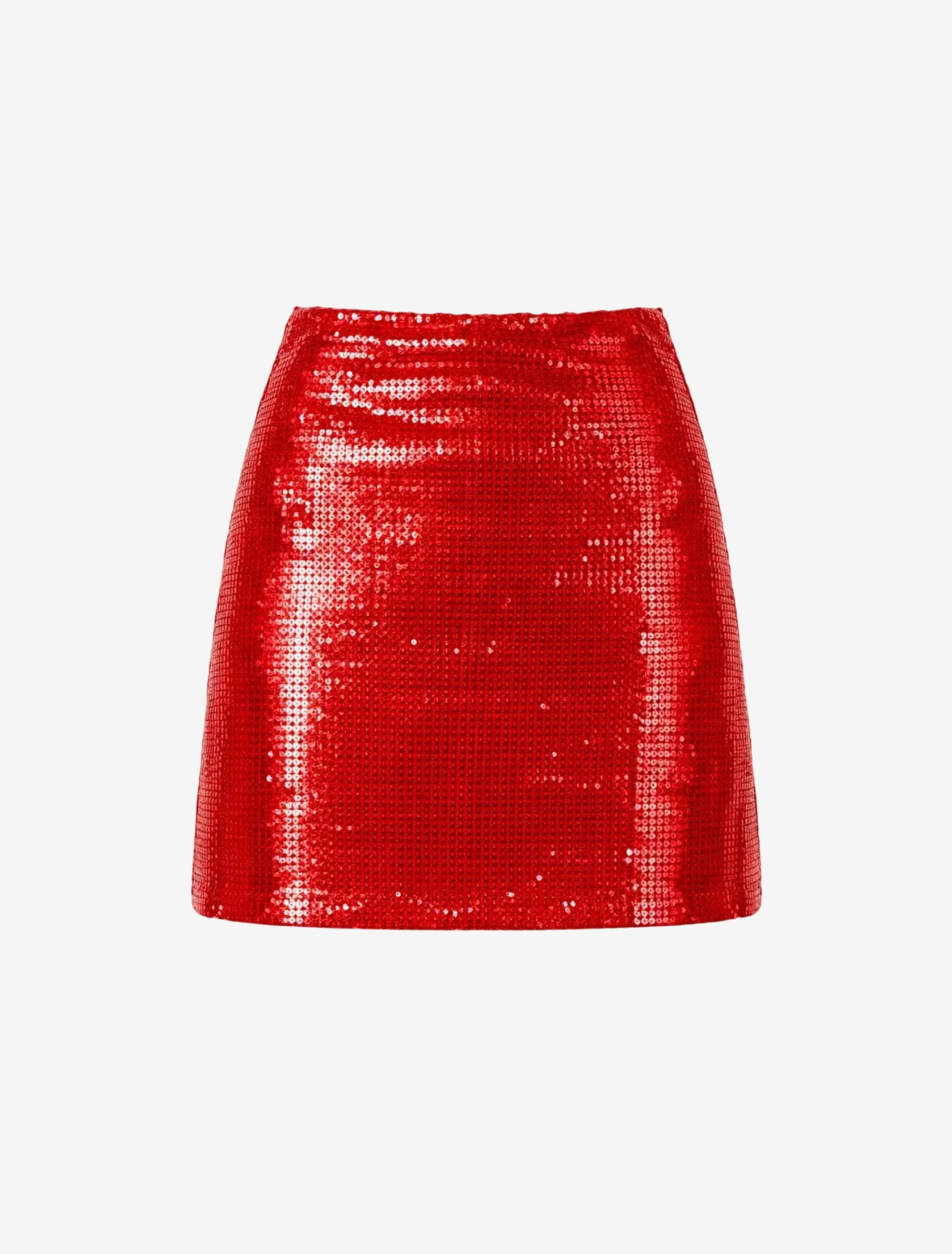 The Scarlet Sequin Mini Skirt